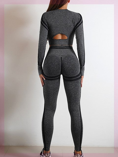 Velocity Seamless Long-Sleeve Set